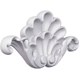 Ekena Millwork - ONL07X04X01JA - Endurathane Jason Onlay, 7 7/8"W x 3 3/4"H x 3/4"P, Factory Primed