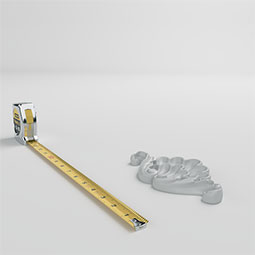 Ekena Millwork - ONL07X04X01JA - Endurathane Jason Onlay, 7 7/8"W x 3 3/4"H x 3/4"P, Factory Primed