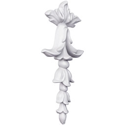 Ekena Millwork - ONL03X06X01TE - Endurathane Teddy Onlay, 3 7/8"W x 6 2/8"H x 5/8"P, Factory Primed