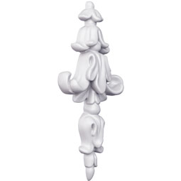 Ekena Millwork - ONL03X05X01NE - Endurathane Nelly Onlay, 3 1/2"W x 5 2/8"H x 5/8"P, Factory Primed