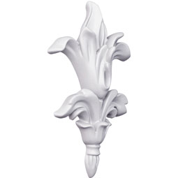 Ekena Millwork - ONL03X05X01HE - Endurathane Helen Onlay, 4 1/4"W x 5 1/8"H x 7/8"P, Factory Primed