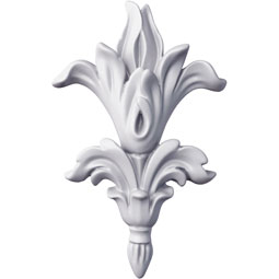 Ekena Millwork - ONL03X05X01HE - Endurathane Helen Onlay, 4 1/4"W x 5 1/8"H x 7/8"P, Factory Primed