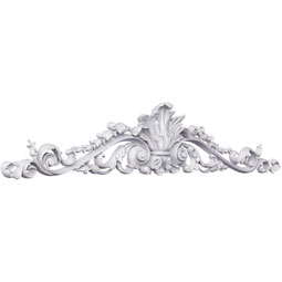 Ekena Millwork - ONL39X08X02AN - Endurathane Angel Onlay, 40 3/8"W x 7 5/8"H x 2"P, Factory Primed