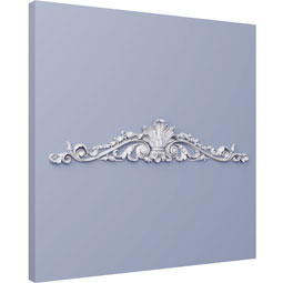Ekena Millwork - ONL39X08X02AN - Endurathane Angel Onlay, 40 3/8"W x 7 5/8"H x 2"P, Factory Primed