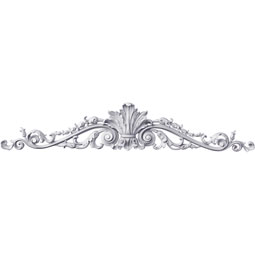 Ekena Millwork - ONL39X08X02AN - Endurathane Angel Onlay, 40 3/8"W x 7 5/8"H x 2"P, Factory Primed