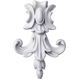Ekena Millwork - ONL04X05X01CL - Endurathane Clair Onlay, 4 5/8"W x 5"H x 7/8"P, Factory Primed