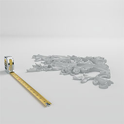 Ekena Millwork - ONL20X20X01OR - Endurathane Oren Onlay, 20"W x 20 1/8"H x 1 3/8"P, Factory Primed