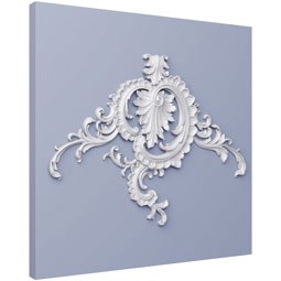 Ekena Millwork - ONL30X30X02TA - Endurathane Taiga Onlay, 30"W x 29 7/8"H x 1 1/2"P, Factory Primed