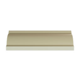Ekena Millwork - MLD04X04X06MK - Endurathane McKinney Crown Moulding, 4"H x 4"P x 5 5/8"F x 96"L, Factory Primed