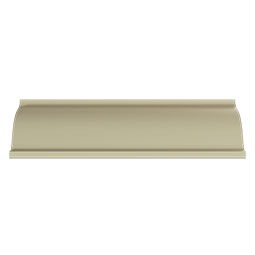 Ekena Millwork - MLD03X03X04NE - Endurathane Nevada Crown Moulding, 2 3/4"H x 2 3/4"P x 4"F x 96"L, Factory Primed
