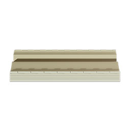 Ekena Millwork - MLD04X04X06WC - Endurathane Waco Crown Moulding, 4"H x 4"P x 5 5/8"F x 96"L, Factory Primed