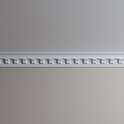 Ekena Millwork - MLD04X04X06WC - Endurathane Waco Crown Moulding, 4"H x 4"P x 5 5/8"F x 96"L, Factory Primed