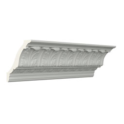 Ekena Millwork - MLD05X05X07MC - Endurathane McAllen Crown Moulding, 5 1/2"H x 5 1/4"P x 7 1/2"F x 96"L, Factory Primed