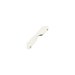 Ekena Millwork - MLD02X02X03DT - Endurathane Denton Crown Moulding, 2 3/8"H x 2 1/4"P x 3 1/4"F x 96"L, Factory Primed