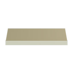 Ekena Millwork - MLD02X02X03DT - Endurathane Denton Crown Moulding, 2 3/8"H x 2 1/4"P x 3 1/4"F x 96"L, Factory Primed