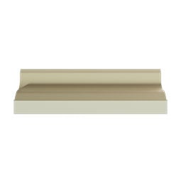 Ekena Millwork - MLD07X06X010MI - Endurathane Midland Crown Moulding, 7 1/8"H x 6 1/4"P x 9 5/8"F x 96"L, Factory Primed