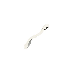 Ekena Millwork - MLD03X03X04TM - Endurathane Temple Crown Moulding, 2 3/4"H x 2 3/4"P x 3 7/8"F x 96"L, Factory Primed