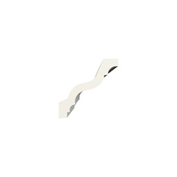 Ekena Millwork - MLD03X03X04HL - Endurathane Harlington Crown Moulding, 3 1/8"H x 3 1/8"P x 4 1/2"F x 96"L, Factory Primed