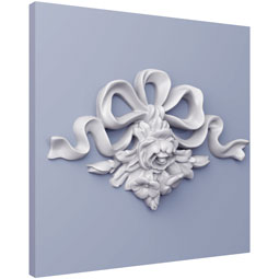 Ekena Millwork - ONL05X09X01PR - Endurathane Prosper Onlay, 5 3/4"W x 9"H x 1 3/8"P, Factory Primed