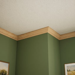 Ekena Millwork - MLDWWM52 - WM52 2 1/4"H x 1 1 5/8"P x 2 3/4"F x 96"L Americraft Solid Hardwood Stain Grade Crown Moulding