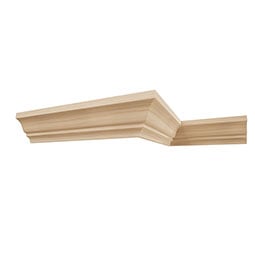 Ekena Millwork - MLDWWM52 - WM52 2 1/4"H x 1 1 5/8"P x 2 3/4"F x 96"L Americraft Solid Hardwood Stain Grade Crown Moulding