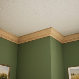 Ekena Millwork - MLDWWM49 - WM49 3 11/32"H x 2 5/8"P x 3 5/8"F x 96"L Americraft Solid Hardwood Stain Grade Crown Moulding