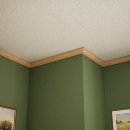 Ekena Millwork - MLDWWM60 - WM60 1 13/32"H x 1 1/16"P x 1 3/4"F x 96"L Americraft Solid Hardwood Stain Grade Crown Moulding