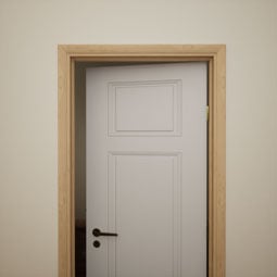 Ekena Millwork - MLDWWM327 - WM327 11/16"D x 2 1/4"W x 96"L Americraft Solid Hardwood Stain Grade Modern Casing Moulding