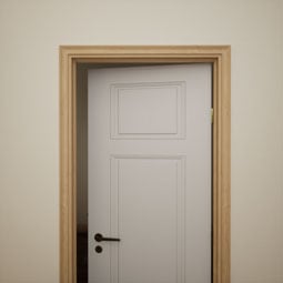 Ekena Millwork - MLDWBRB3 - BRB3 11/16"D x 2 1/4"W x 96"L Americraft Solid Hardwood Stain Grade Baby Howe Casing Moulding