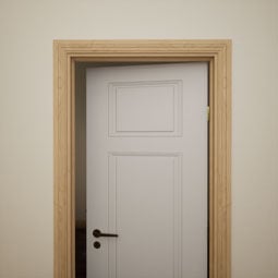 Ekena Millwork - MLDWVICC - VICC 11/16"D x 3 1/2"W x 96"L Americraft Solid Hardwood Stain Grade Victorian Casing Moulding