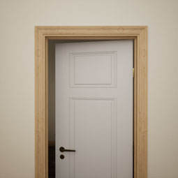 Ekena Millwork - MLDWWM318 - WM318 7/8"D x 3 1/4"W x 96"L Americraft Solid Hardwood Stain Grade Colonial Casing Moulding