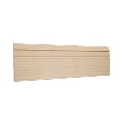Ekena Millwork - MLDWWM518 - WM518 9/16"D x 5 1/4"W x 96"L Americraft Solid Hardwood Stain Grade Baseboard Moulding