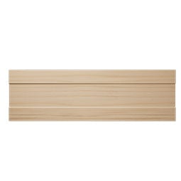 Ekena Millwork - MLDWWM390 - WM390 11/16"D x 2 5/8"W x 96"L Americraft Solid Hardwood Stain Grade Chair Rail Moulding