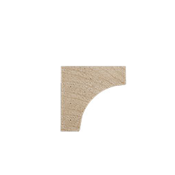 Ekena Millwork - MLDWWM100 - WM100 11/16"D x 11/16"W x 96"L Americraft Solid Hardwood Stain Grade Cove Moulding