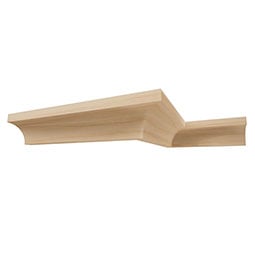 Ekena Millwork - MLDWWM100 - WM100 11/16"D x 11/16"W x 96"L Americraft Solid Hardwood Stain Grade Cove Moulding