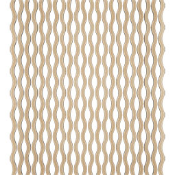 Ekena Millwork - SWWBZS - Brazos Adjustable Wood, PVC, & Acrylic Decorative Slat Wall Panel Kit