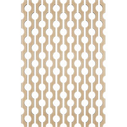 Ekena Millwork - SWWPOM - Pomeroy Adjustable Wood, PVC, & Acrylic Decorative Slat Wall Panel Kit