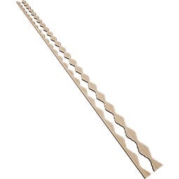 Ekena Millwork - SWWCSB - Casablanca Adjustable Wood, PVC, & Acrylic Decorative Slat Wall Panel Kit