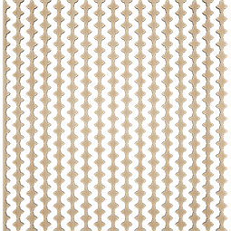 Ekena Millwork - SWWPDA - Pandora Adjustable Wood, PVC, & Acrylic Decorative Slat Wall Panel Kit