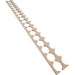 Ekena Millwork - SWWPDA - Pandora Adjustable Wood, PVC, & Acrylic Decorative Slat Wall Panel Kit