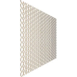 Ekena Millwork - SWWWBH - Wabash Adjustable Wood, PVC, & Acrylic Decorative Slat Wall Panel Kit