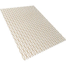 Ekena Millwork - SWWRKA - Rakaia Adjustable Wood, PVC, & Acrylic Decorative Slat Wall Panel Kit