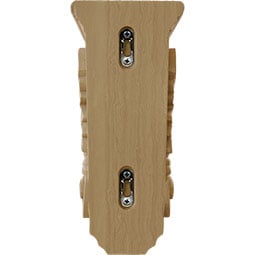  - CORWFL - AmeriCraft Fluted Wood Corbel