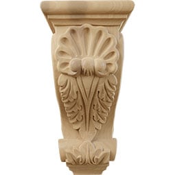  - CORWSH - AmeriCraft Shell Wood Corbel