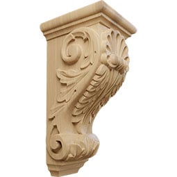  - CORWSH - AmeriCraft Shell Wood Corbel