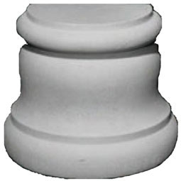 Pearlworks - BASE-126A-TC - 3 3/4"H x 3"W x 4 1/2"BW Base, for use with COLM-103A-TC-60