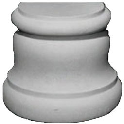 Pearlworks - BASE-126B-TC - 4 1/2"H x 3 1/2"W x 5"BW Base, for use with COLM-103B-TC-68