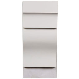 Ekena Millwork - BKT05X04X10WG - Endurathane Wigan Bracket, 5 1/4"W x 4 1/2"D x 10"H, Factory Primed