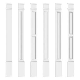 Ekena Millwork - PILS - Signature Urethane Pilaster, Primed Tan