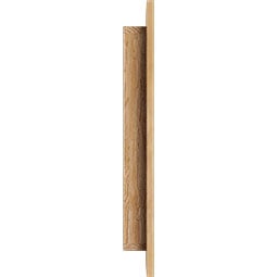 Ekena Millwork - GVWVE - Rustic Wood Rectangle Wood Gable Vent